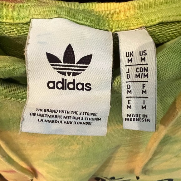 Adidas Adiprene Tie Dye Hoodie size M - Picture 3 of 3